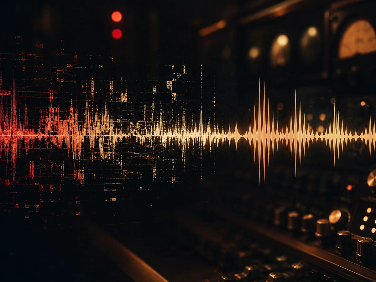Digital waveform being repaired